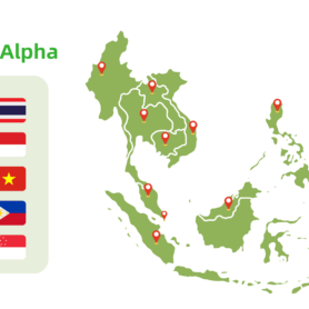 Map of Asia highlighting diverse regions from the steppes of Kazakhstan to the streets of Hanoi.